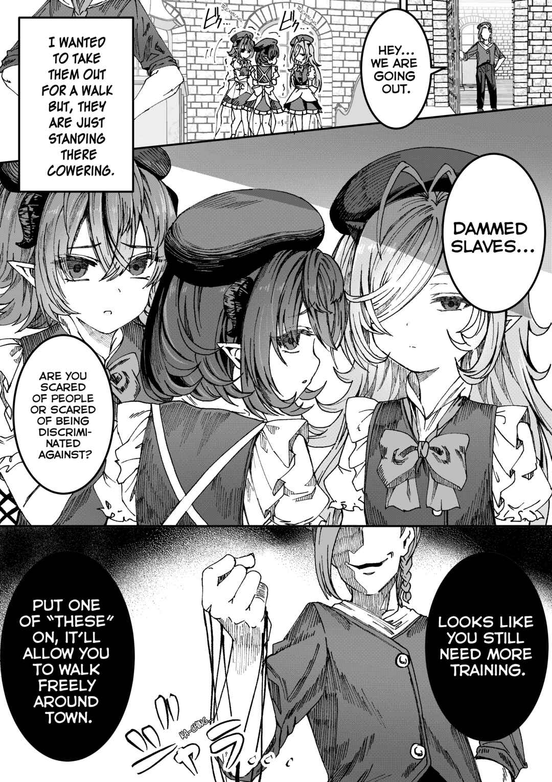 Dorei o Choukyou shite Harem Tsukuru Chapter 4 - Page 1