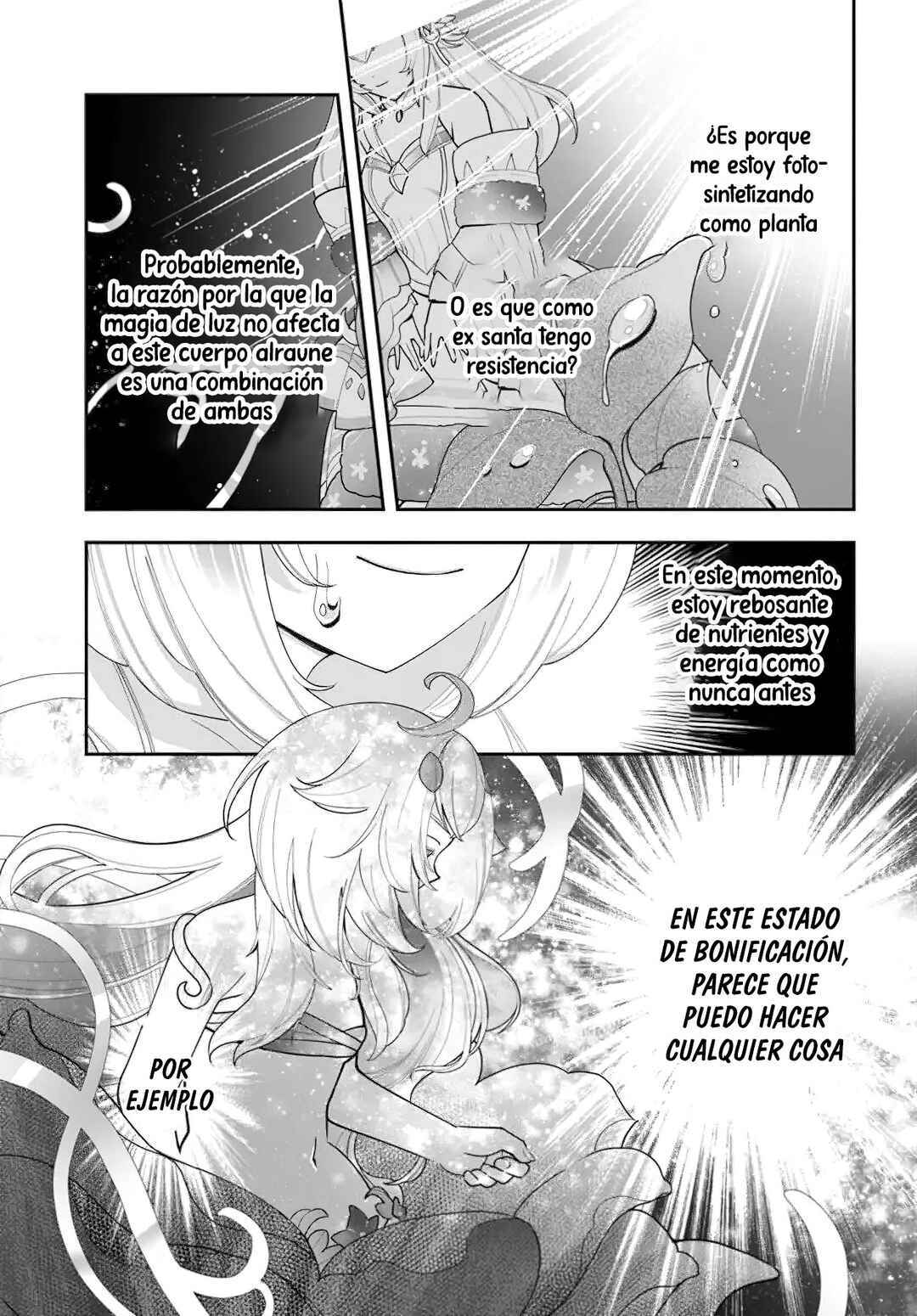 Shokubutsu Monster Musume Nikki: Seijo datta Watashi ga Uragirareta Hate ni Alraune ni Tensei Shite Shimatta node, kore kara wa Kougousei o Shinagara Shizuka ni Shokubutsu Life o Sugoshimasu Chapter 25 - Page 29