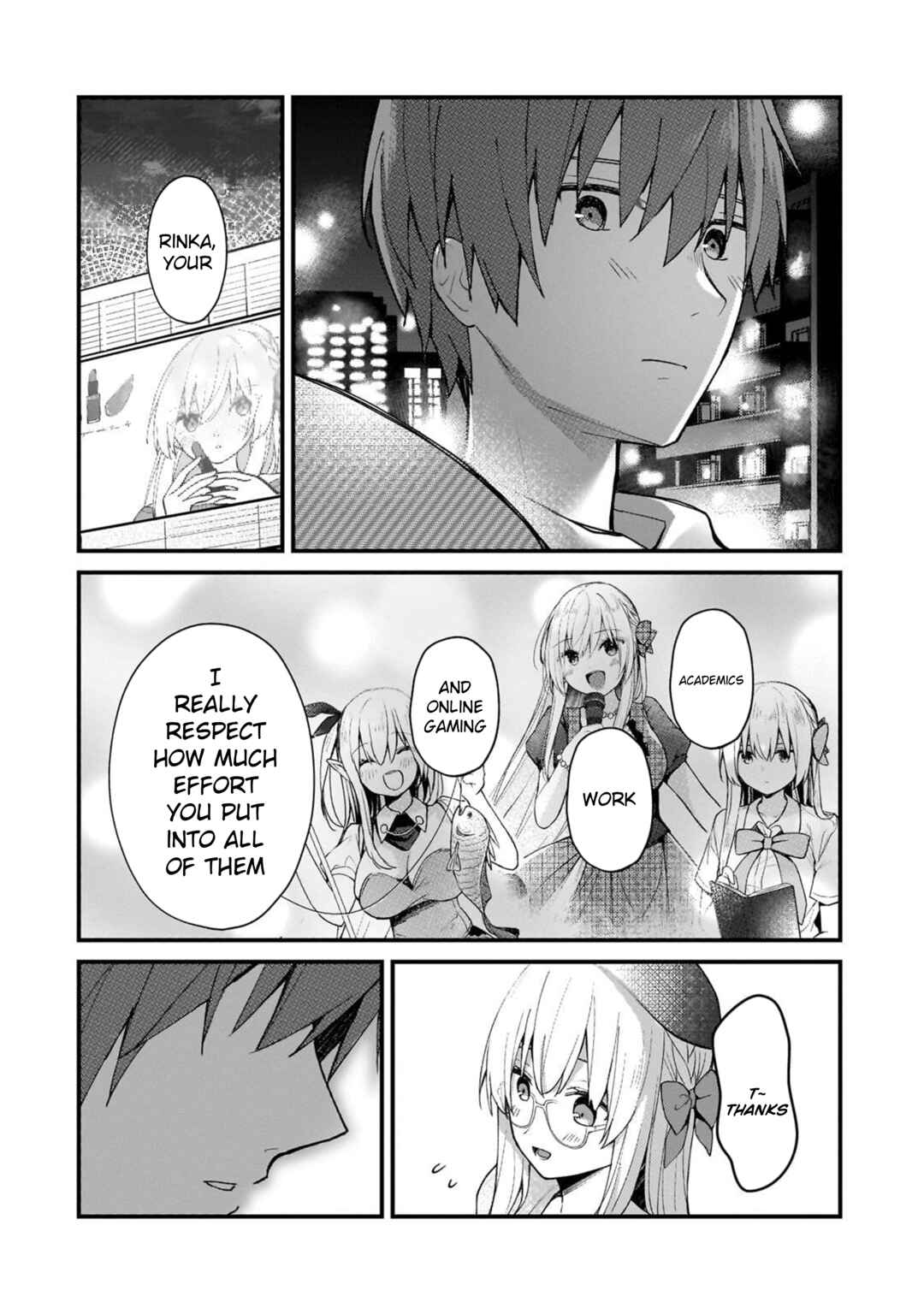 Netoge no Yome ga Ninki Idol datta: Cool kei no Kanojo wa Genjitsu demo Yome no Tsumori de Iru Chapter 31 - Page 14