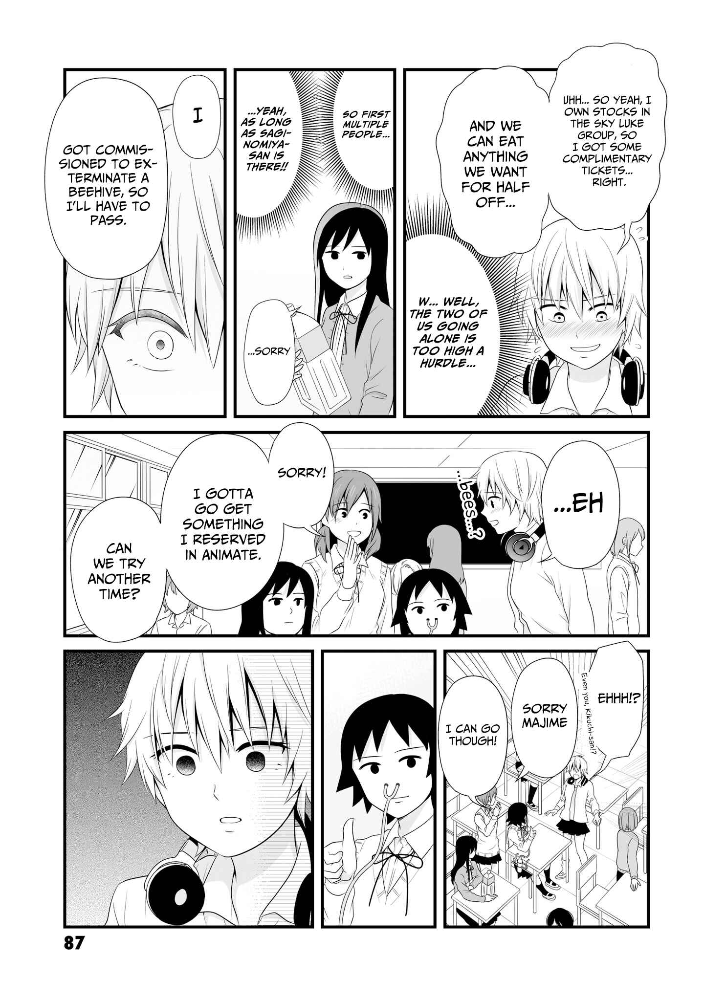 Joshikousei no Mudazukai Chapter 61 - Page 9