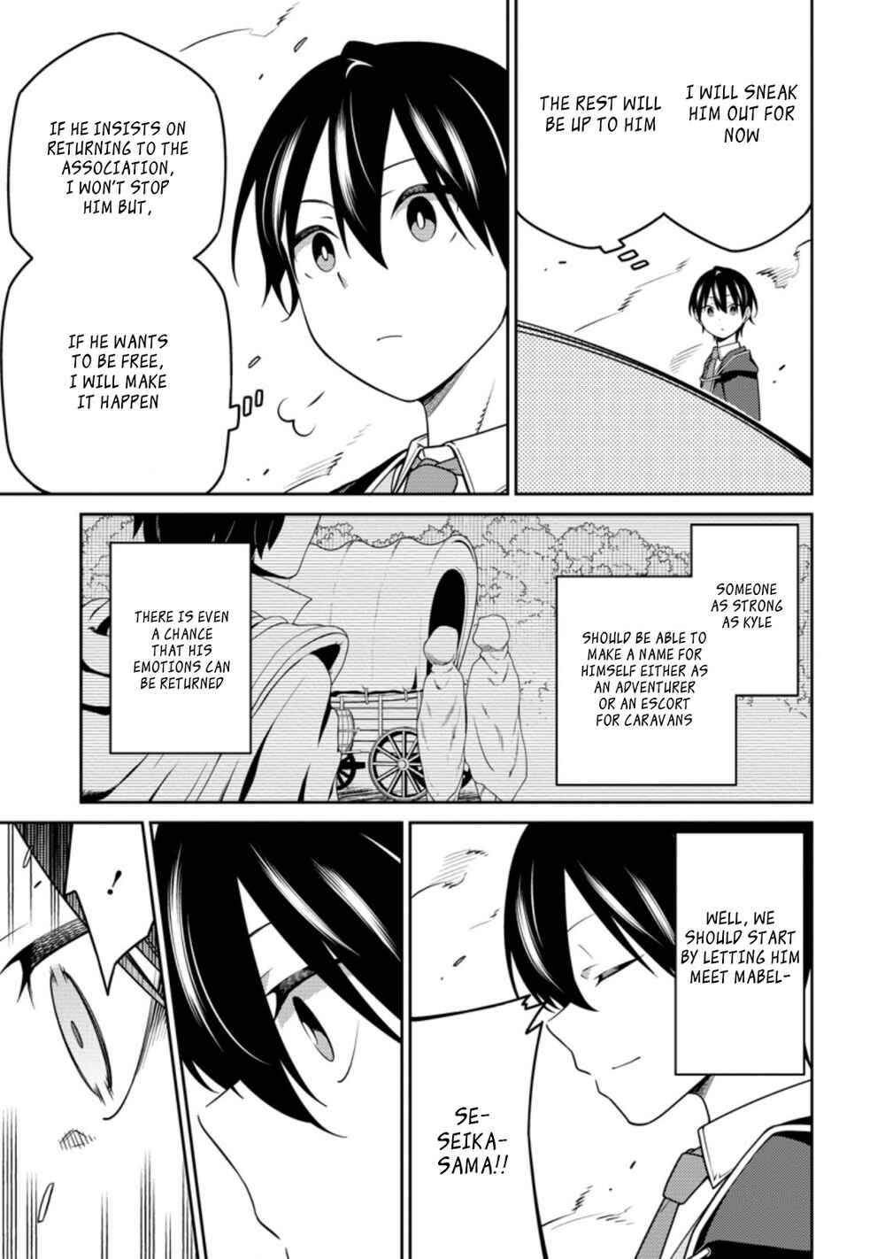 Saikyou Onmyouji no Isekai Tenseiki ~Geboku no Youkaidomo ni Kurabete Monster ga Yowai Sugirundaga~ Chapter 13.1 - Page 8