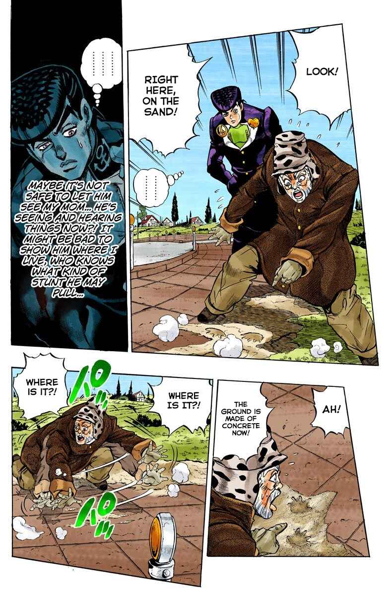 JoJo no Kimyou na Bouken: Part 4 - Diamond wa Kudakenai Color-ban Chapter 50 - Page 15