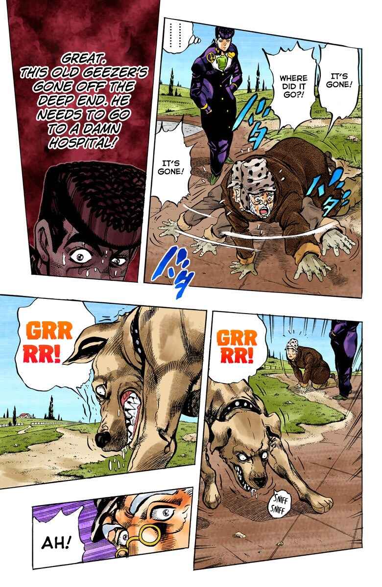 JoJo no Kimyou na Bouken: Part 4 - Diamond wa Kudakenai Color-ban Chapter 50 - Page 16
