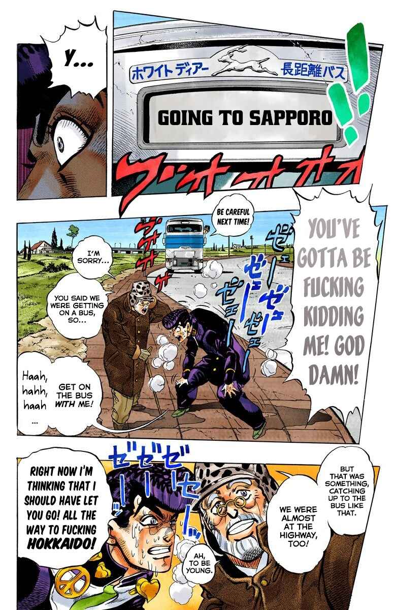 JoJo no Kimyou na Bouken: Part 4 - Diamond wa Kudakenai Color-ban Chapter 50 - Page 9
