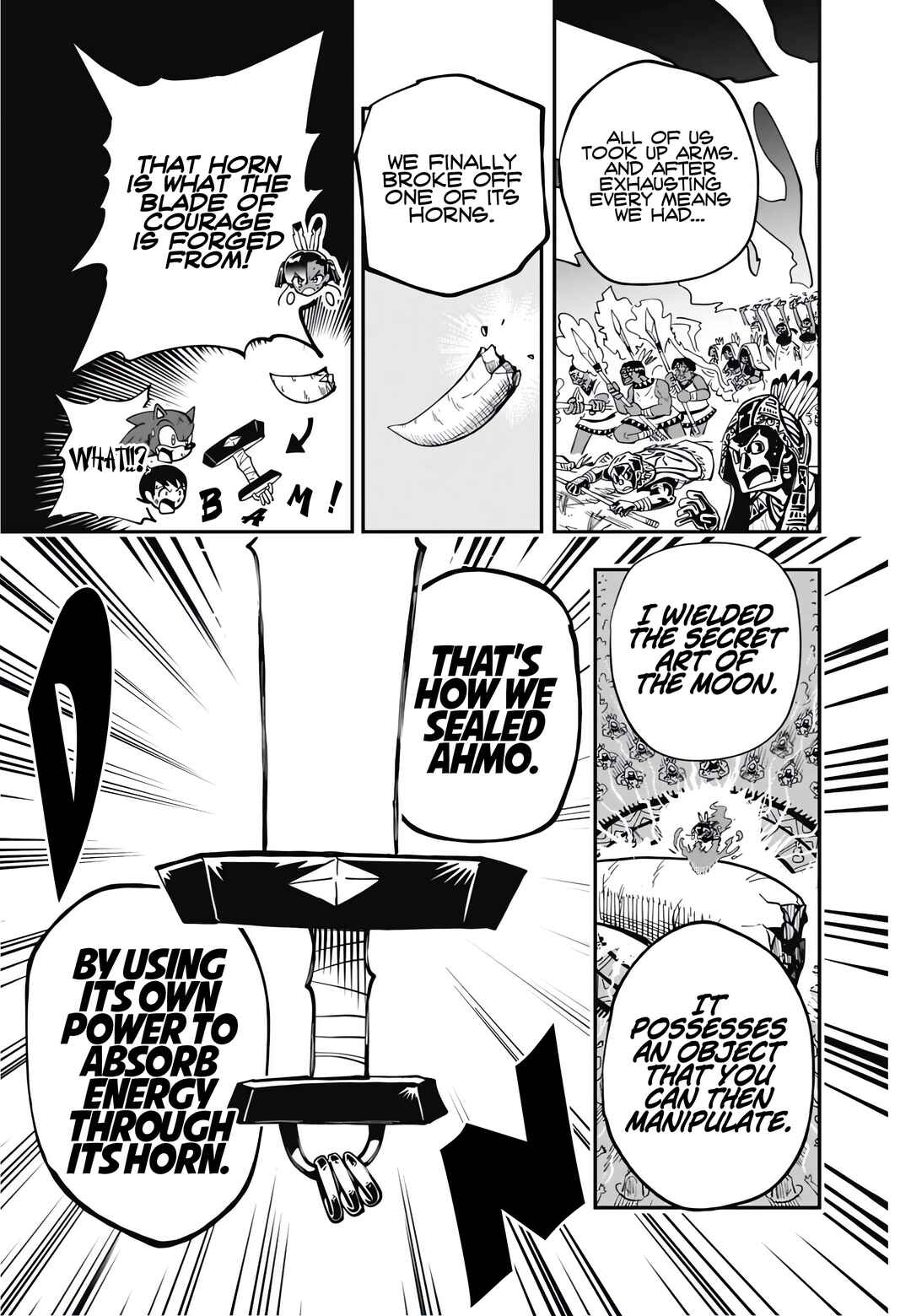 Sonic to Yuuki no Tsurugi Chapter 11 - Page 10