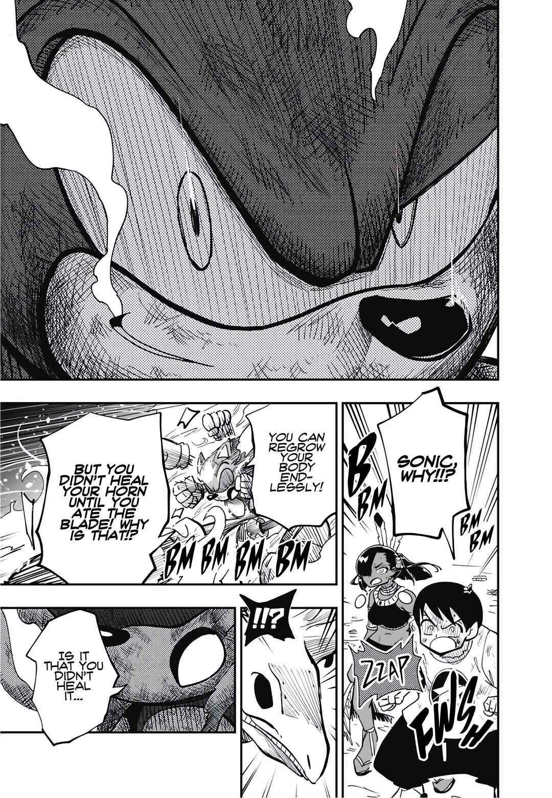 Sonic to Yuuki no Tsurugi Chapter 11 - Page 18
