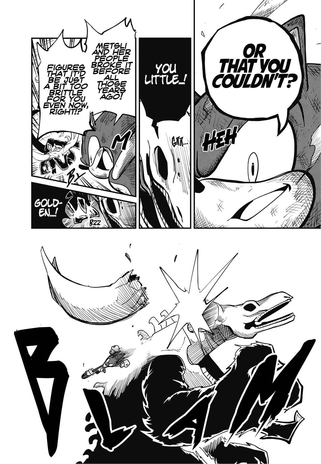 Sonic to Yuuki no Tsurugi Chapter 11 - Page 19