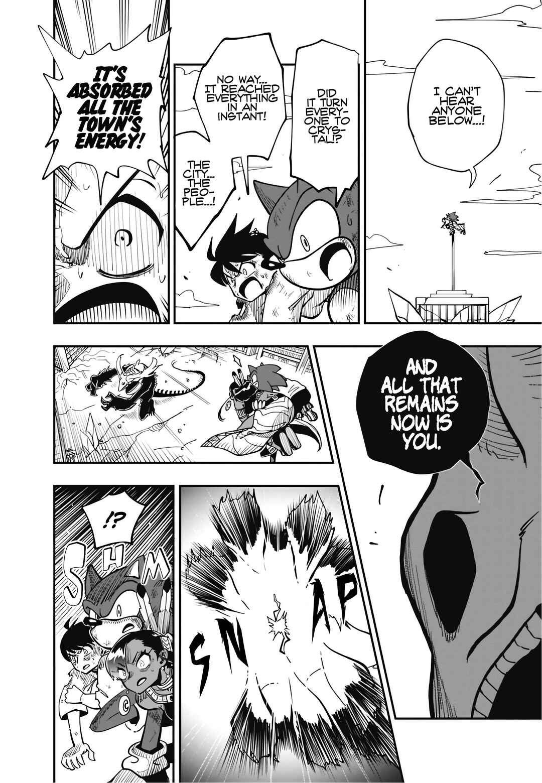 Sonic to Yuuki no Tsurugi Chapter 11 - Page 7