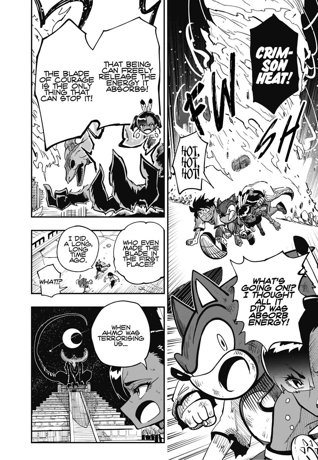 Sonic to Yuuki no Tsurugi Chapter 11 - Page 9