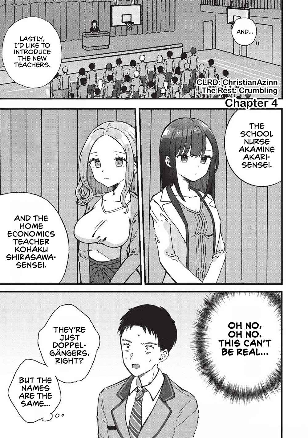 Motokano Sensei wa, Choppiri Ecchi na Katei Houmon de Kimi to no Ai wo Hagukumitai. Chapter 4 - Page 1