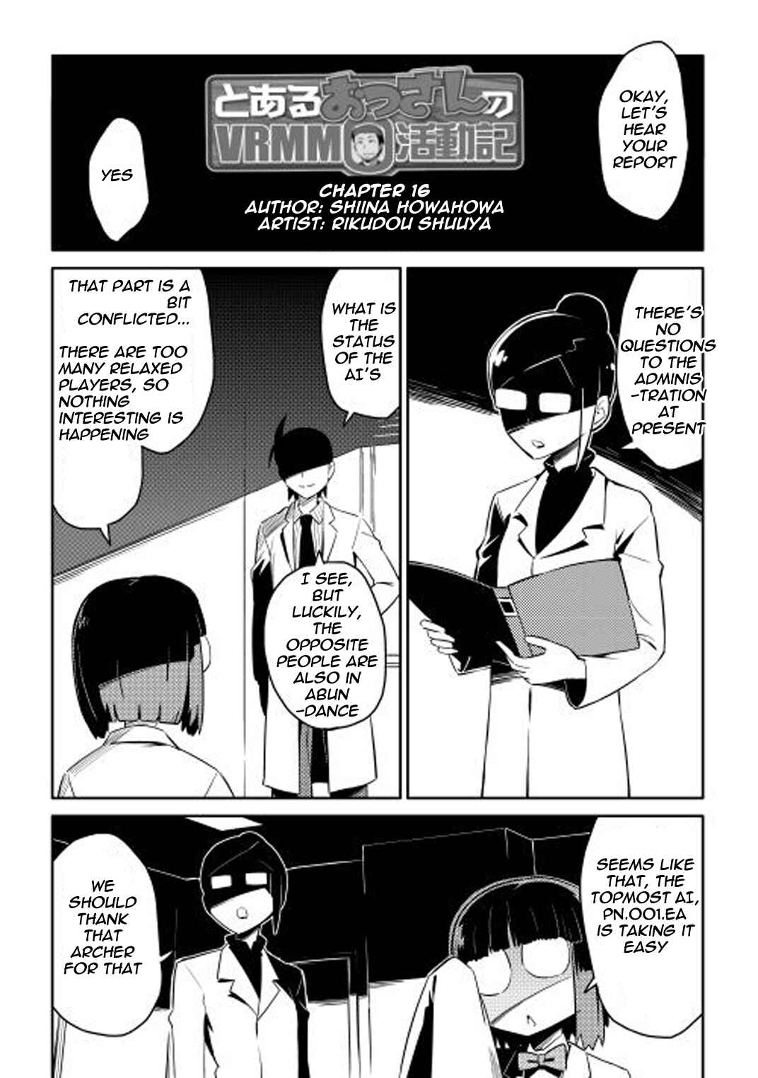 Toaru Ossan no VRMMO Katsudouki Chapter 16 - Page 1