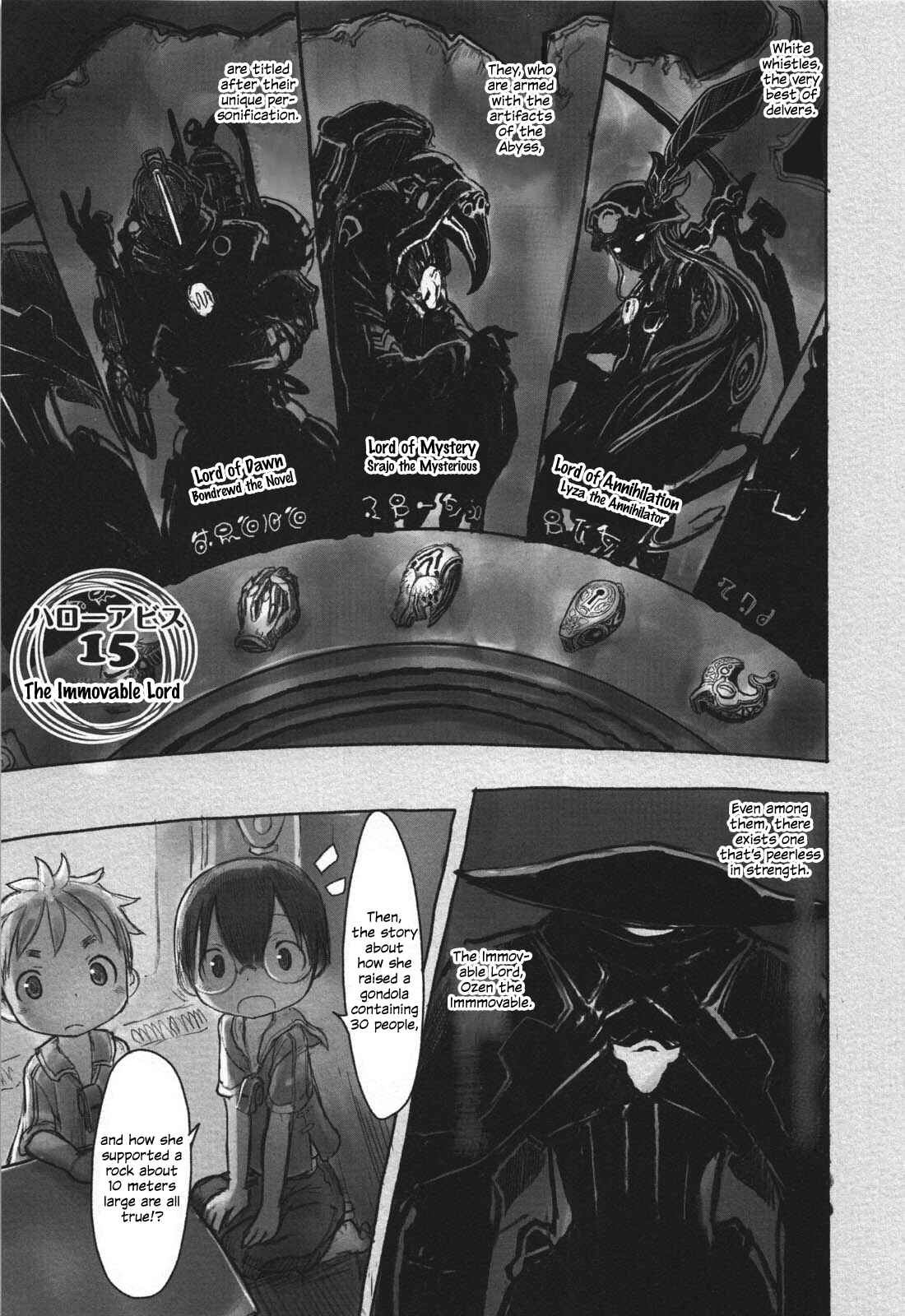 Made in Abyss Chapter 15 - Page 1