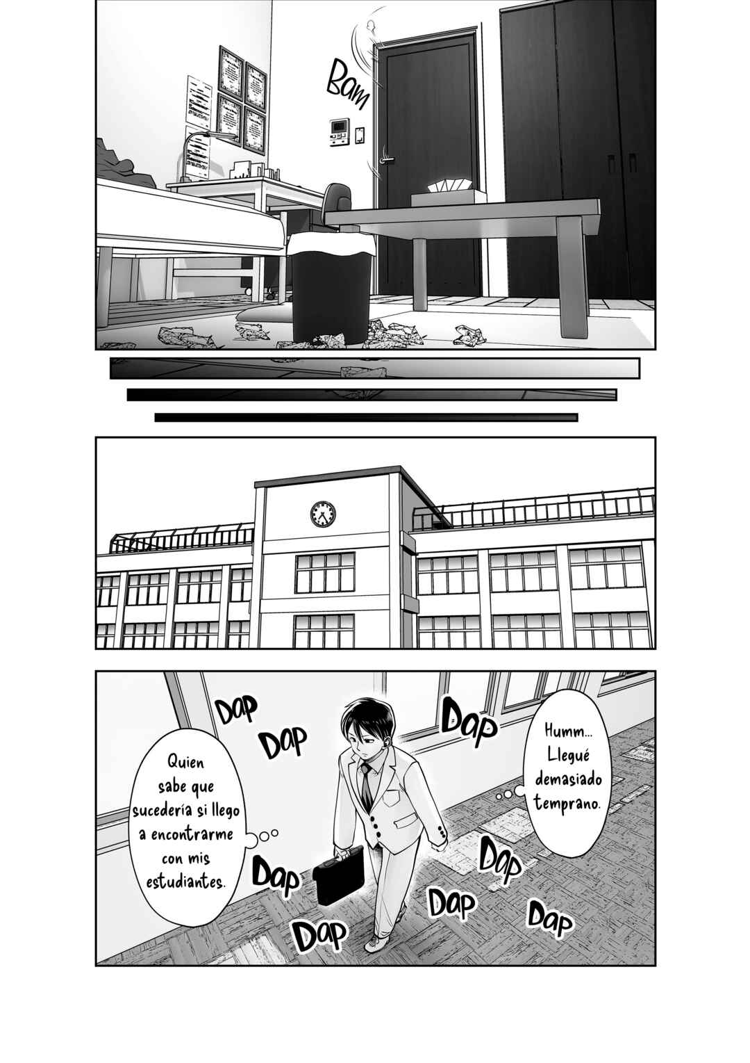 Black Gakkou ni Tsutomete Shimatta Sensei Chapter 28 - Page 5