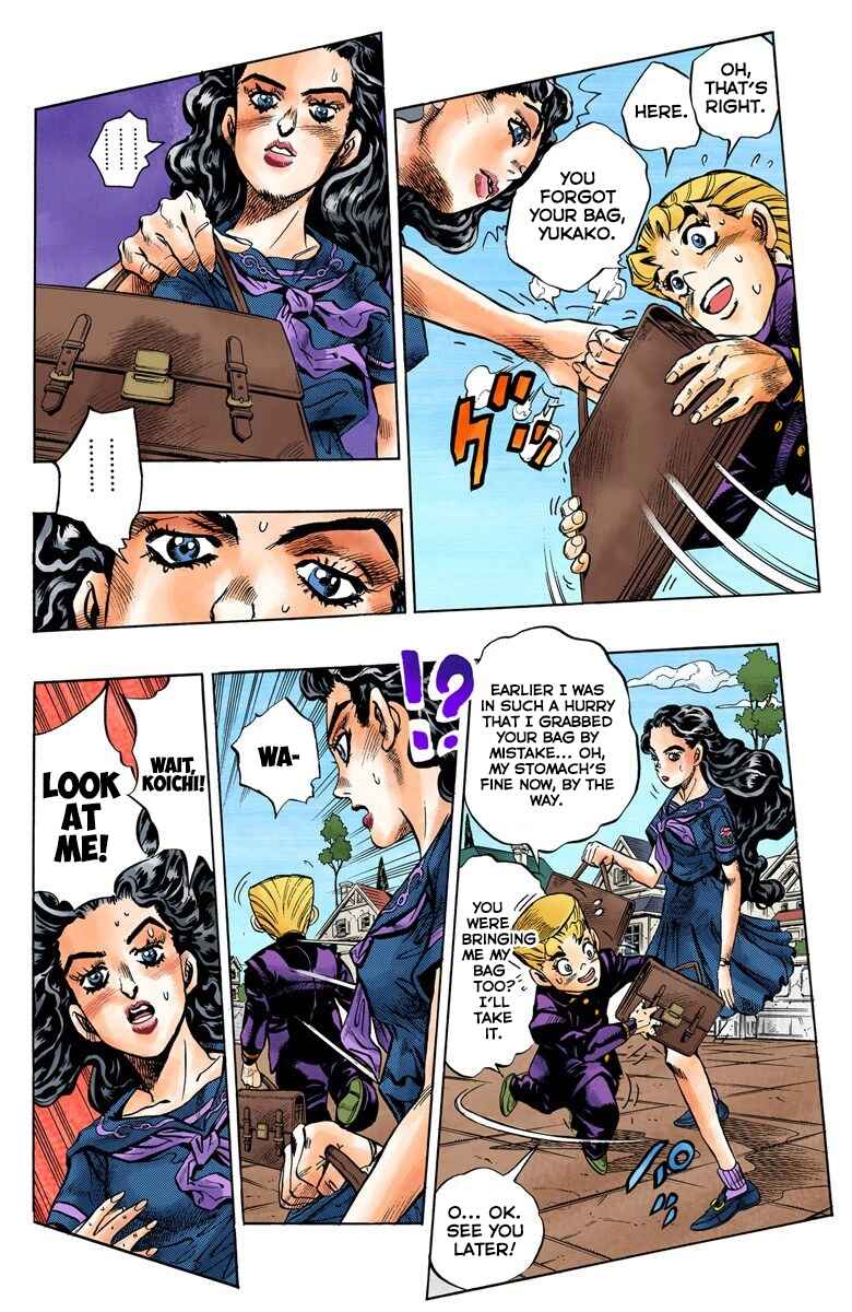 JoJo no Kimyou na Bouken: Part 4 - Diamond wa Kudakenai Color-ban Chapter 86 - Page 5