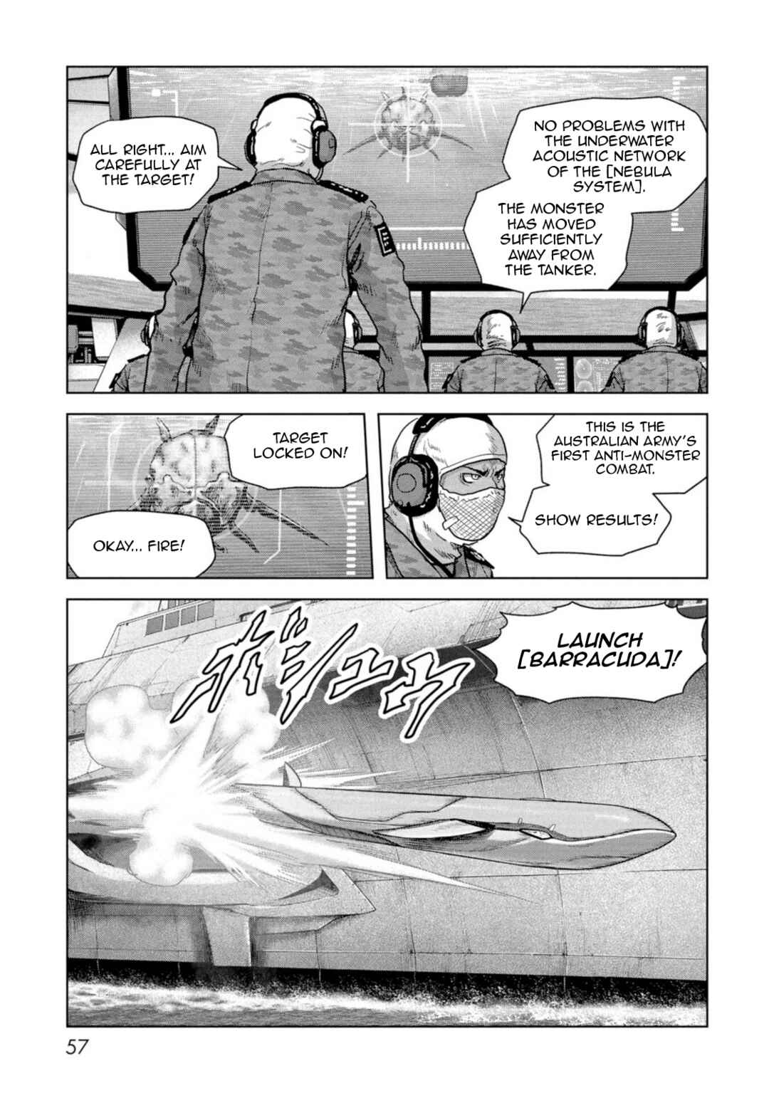 Kaijuu Jieitai Chapter 61 - Page 59