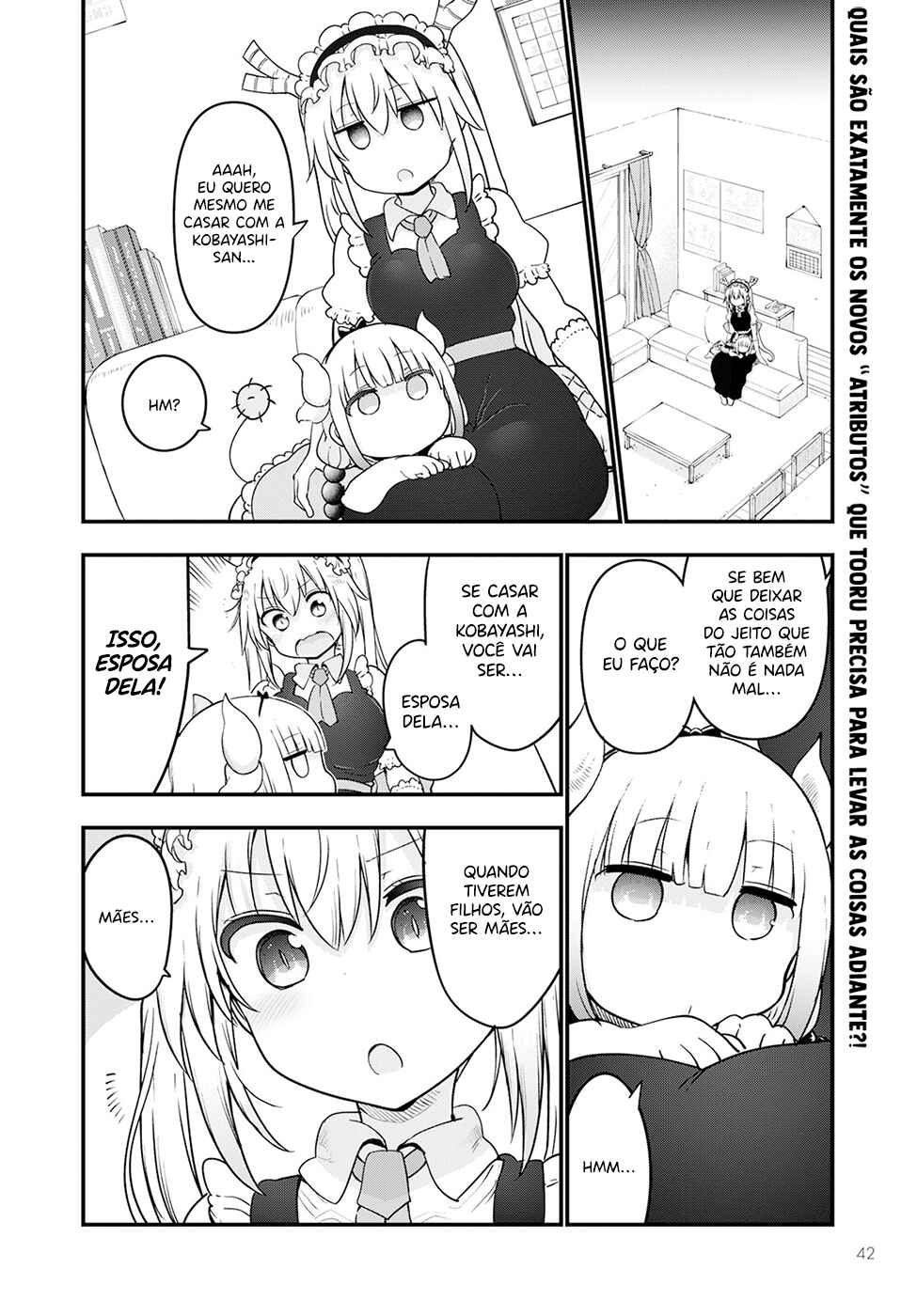 Kobayashi-san Chi no Maid Dragon Chapter 123 - Page 3