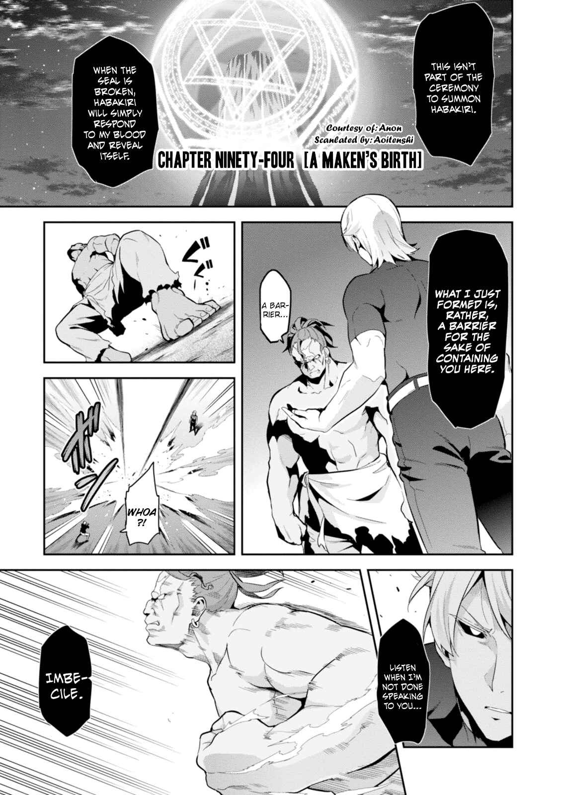 Maken-Ki! Chapter 94 - Page 1