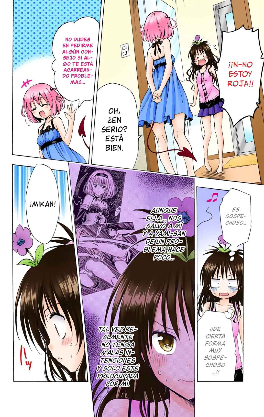 To Love Ru Darkness (Official Colored) Chapter 8.5 - Page 14