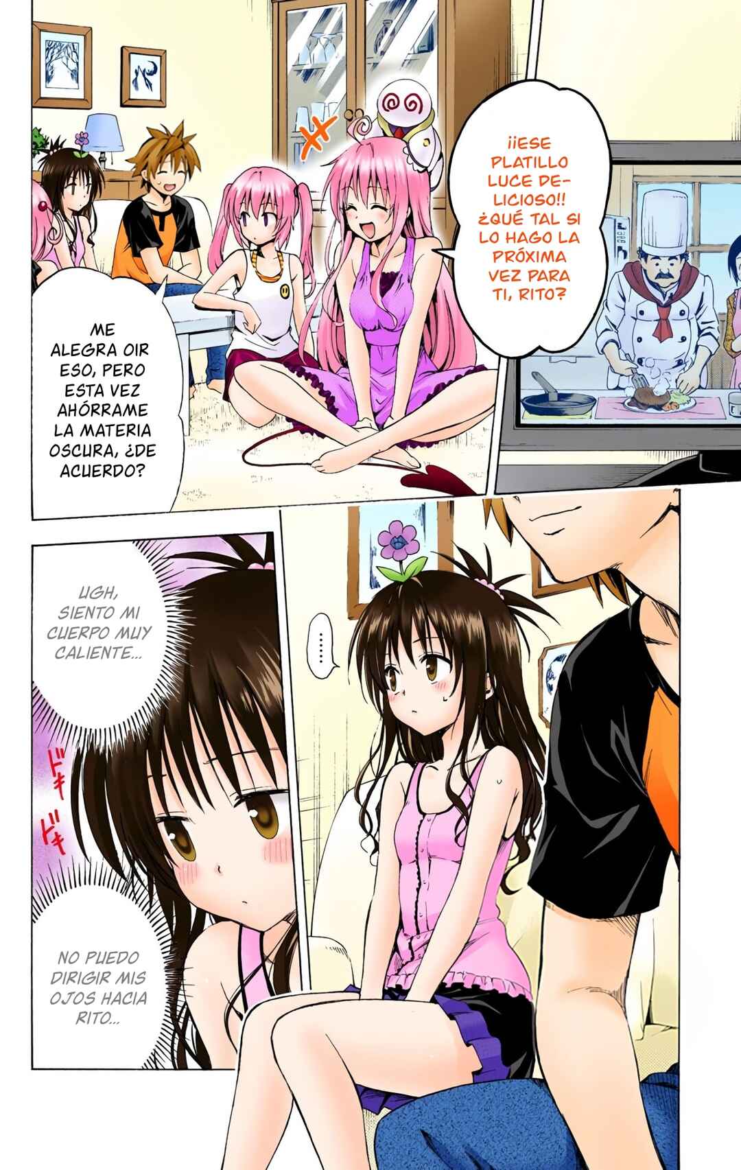 To Love Ru Darkness (Official Colored) Chapter 8.5 - Page 8