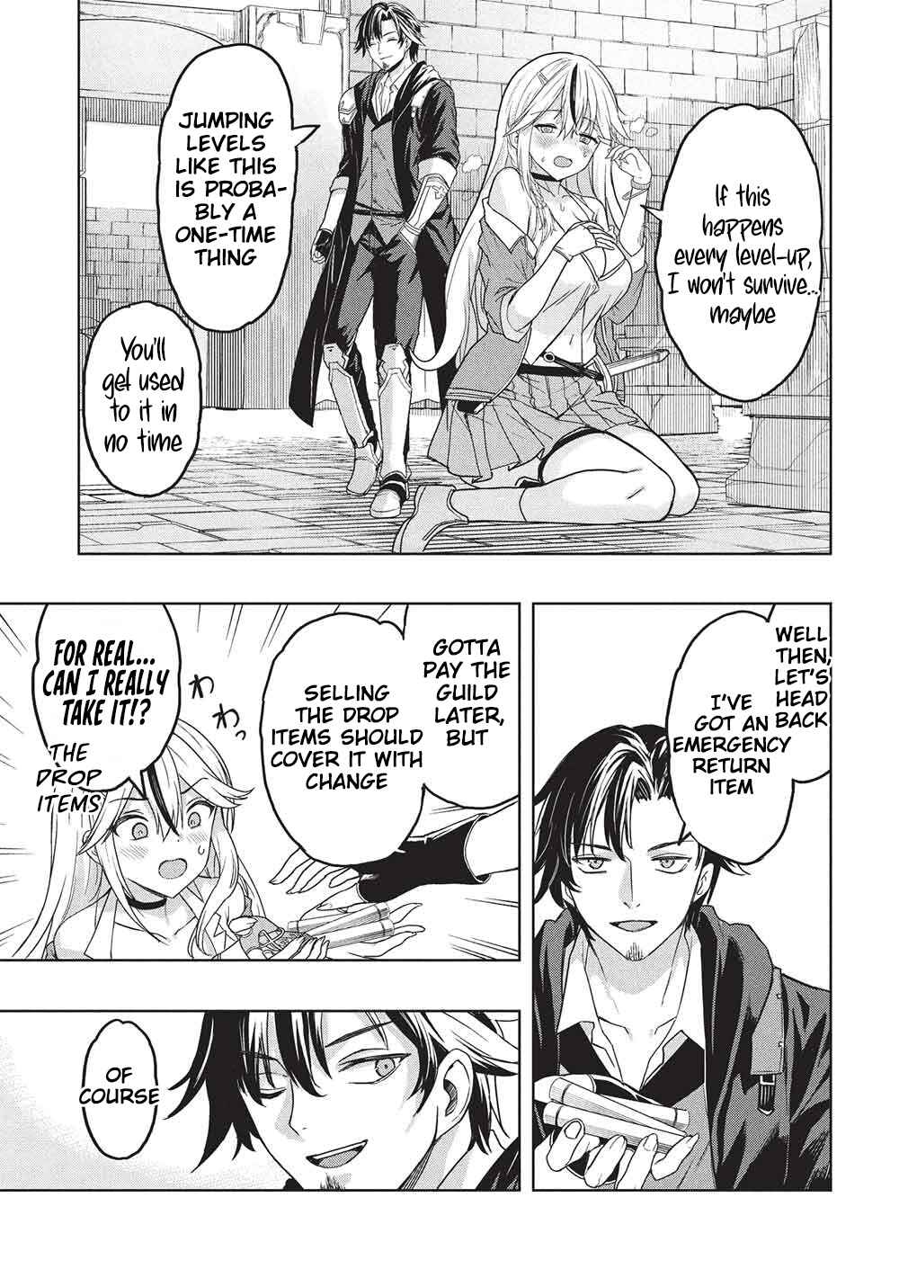 Gal to Dungeon to Shuukai Okure no Tansaku Eiyuutan ~Moto Legend Ima wa Wakeari tei Rank Tansakushana Ore ga, S-Kyuu Gal ni Natsukare Makutte Ikusei wo Makase Sareta~ Chapter 2 - Page 24