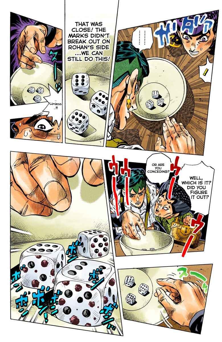 JoJo no Kimyou na Bouken: Part 4 - Diamond wa Kudakenai Color-ban Chapter 118 - Page 13