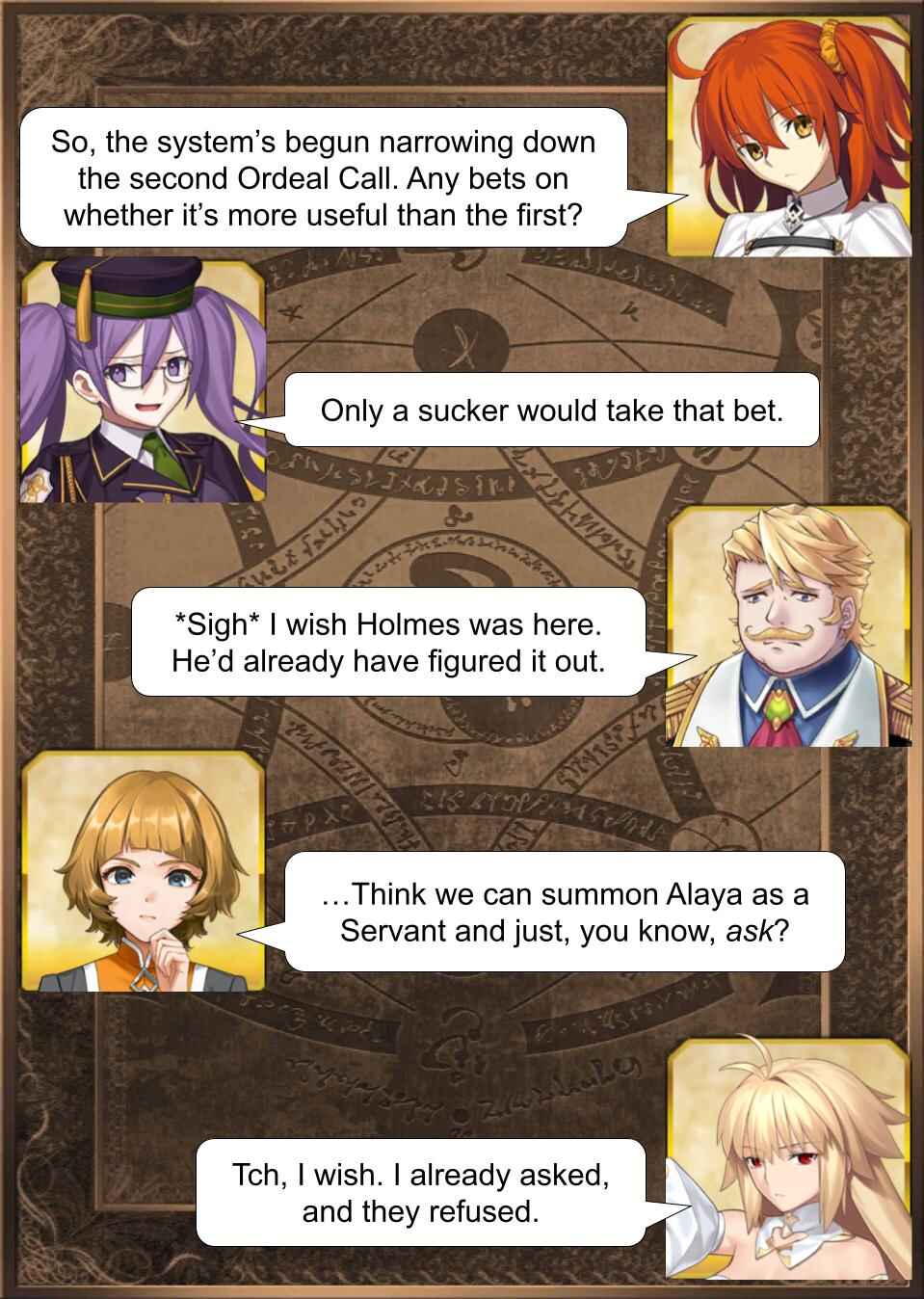 Daily Chaldea Chapter 2484 - Page 1