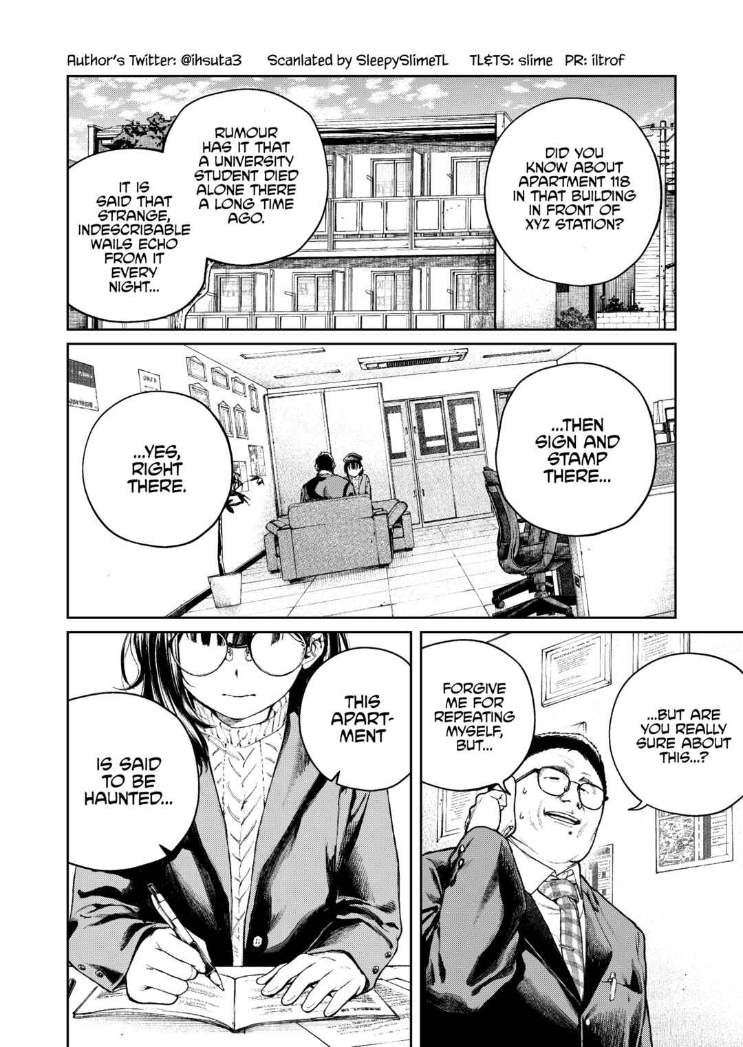 The Apartment Where Strange Wails Echo Chapter ? - Page 2