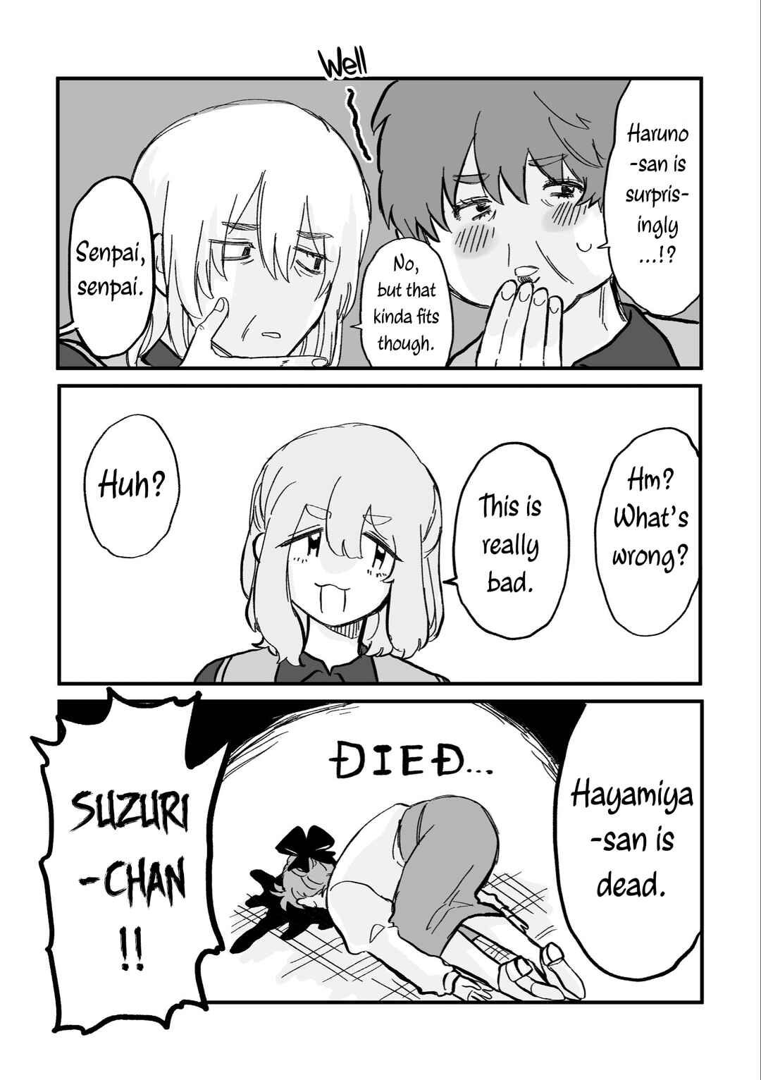 Haruno-san no Koto nante Zenzen Suki Chapter 6 - Page 4