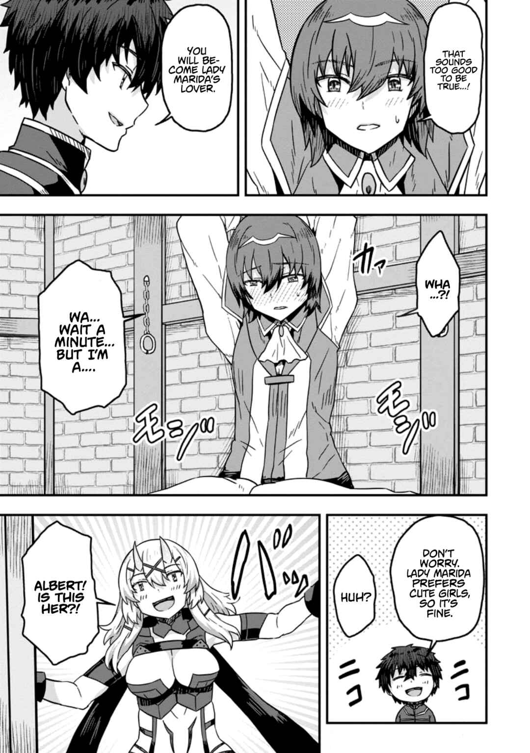 Isekai Saikyou no Yome desu ga, Yoru no Tatakai wa Ore no Hou ga Tsuyoi You desu - Chiryaku wo Ikashite Nariagaru Harem Senki Chapter 7 - Page 13