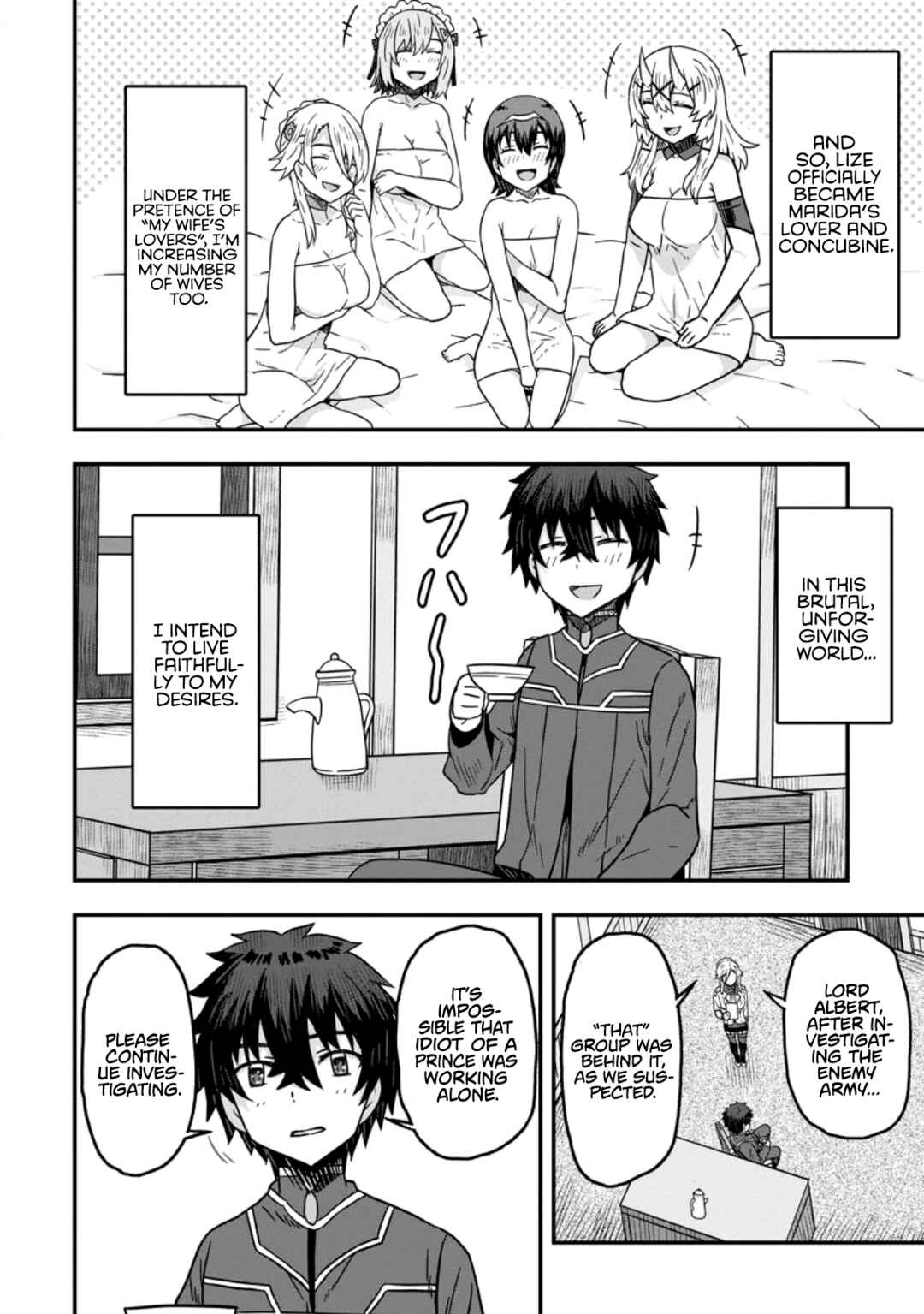 Isekai Saikyou no Yome desu ga, Yoru no Tatakai wa Ore no Hou ga Tsuyoi You desu - Chiryaku wo Ikashite Nariagaru Harem Senki Chapter 7 - Page 22