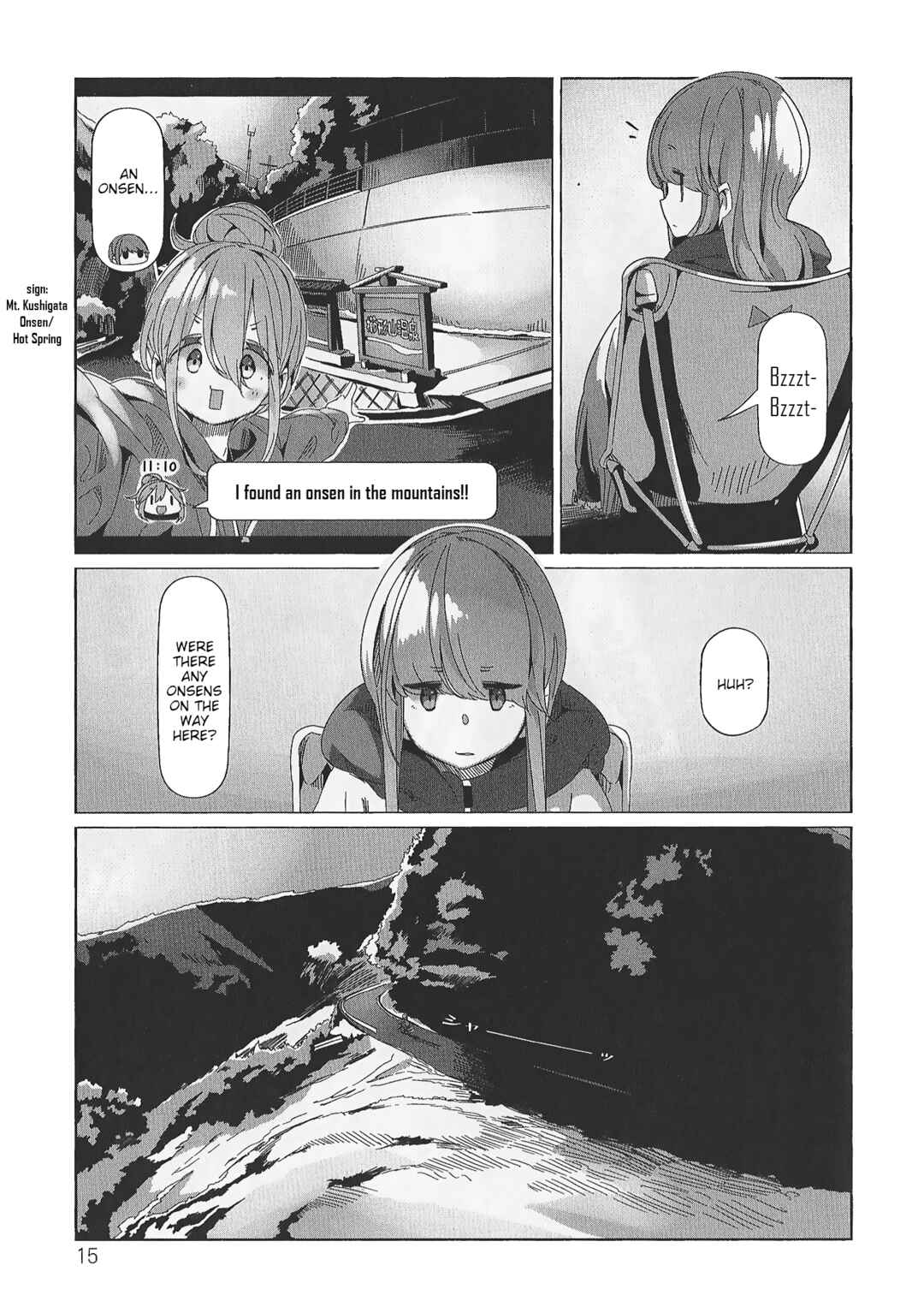 Yuru Camp△ Chapter Rin and Nadeshiko's Inagako Spring Camp - Page 13