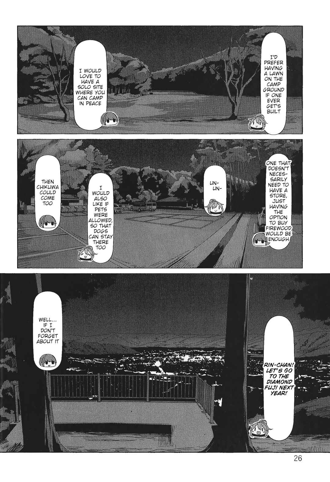 Yuru Camp△ Chapter Rin and Nadeshiko's Inagako Spring Camp - Page 23