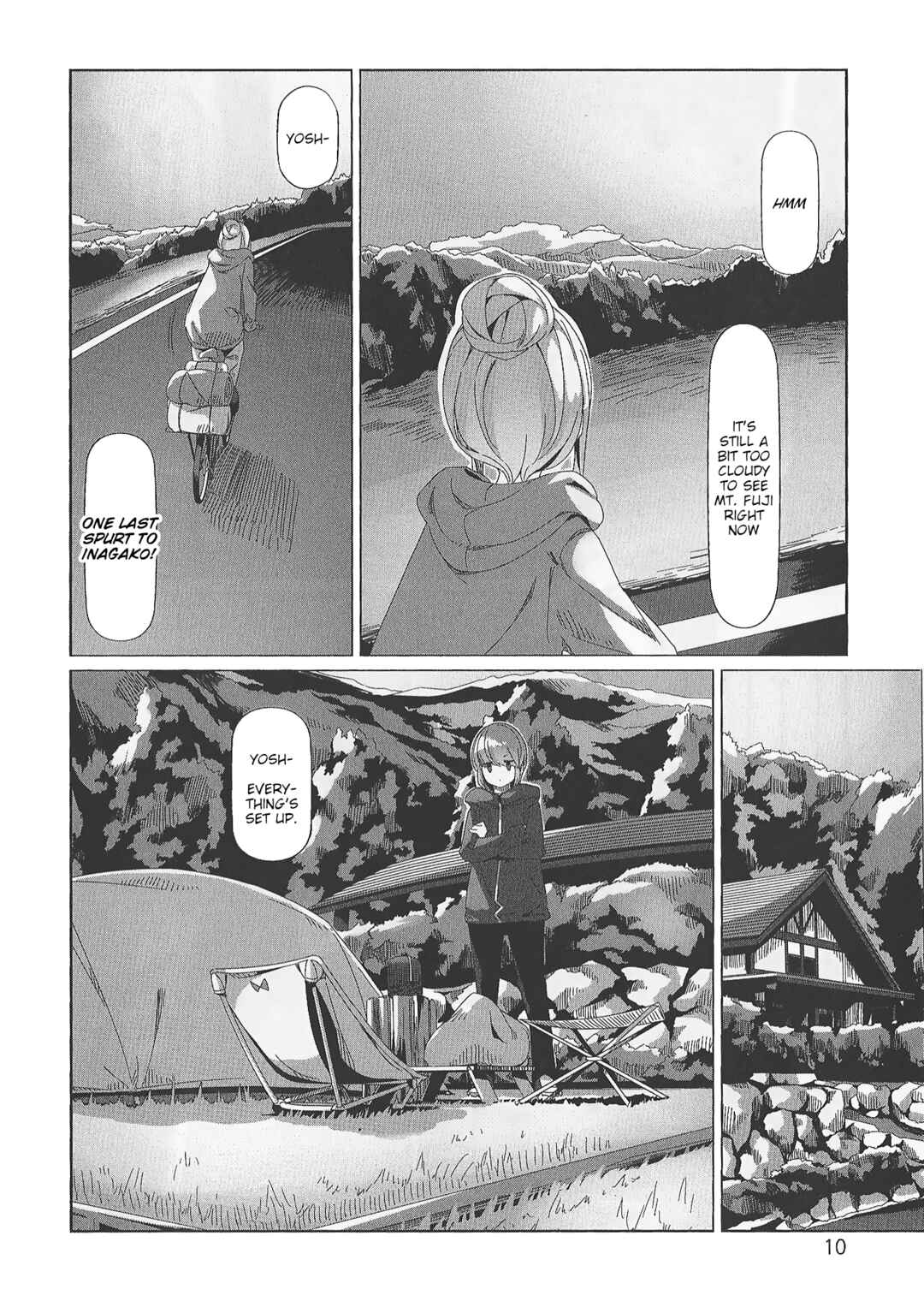 Yuru Camp△ Chapter Rin and Nadeshiko's Inagako Spring Camp - Page 8