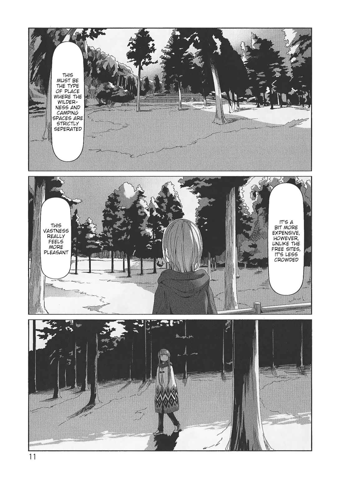 Yuru Camp△ Chapter Rin and Nadeshiko's Inagako Spring Camp - Page 9