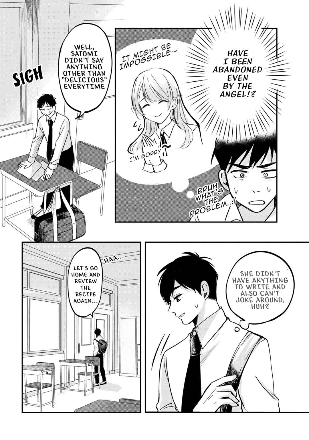 Aisare Tenshi na Classmate ga, Ore ni Dake Itazura ni Hohoemu Chapter 1 - Page 15