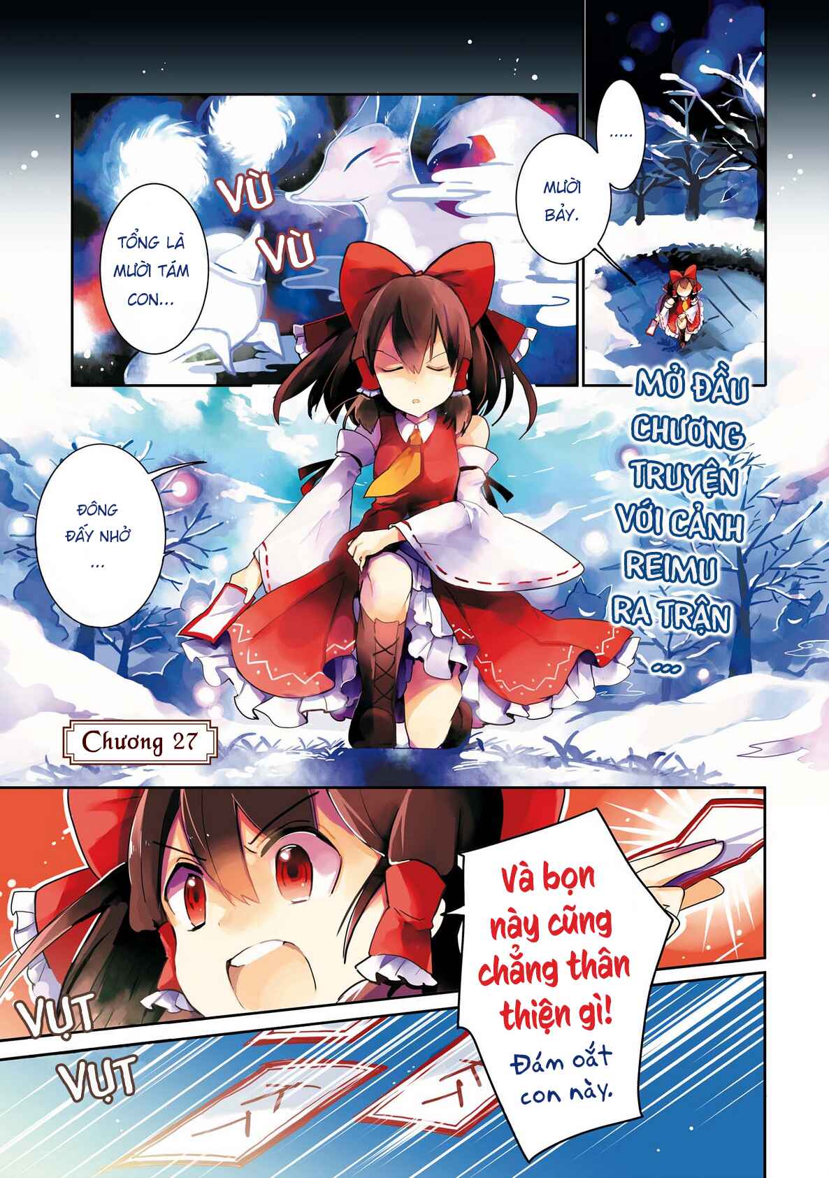 Touhou Ibara Kasen ~ Wild and Horned Hermit. Chapter 27 - Page 1