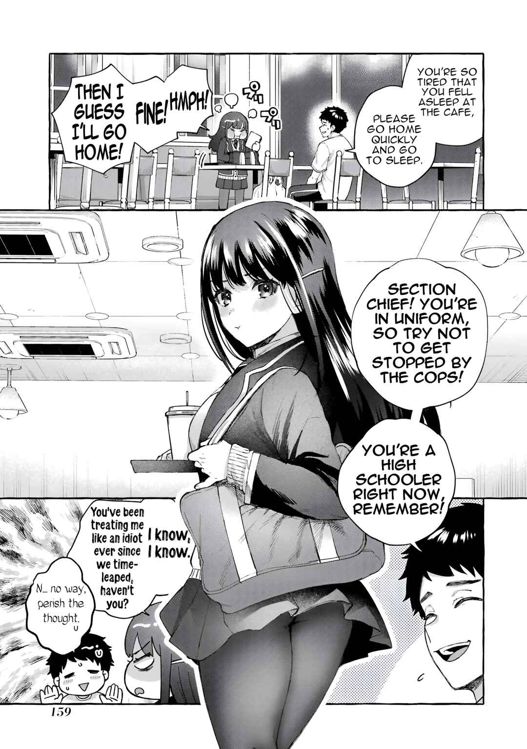 Kibishii Onna Joushi ga Koukousei ni Modottara Ore ni Deredere Suru Riyuu: Ryou Kataomoi no Yarinaoshi Koukousei Seikatsu Chapter 8 - Page 36