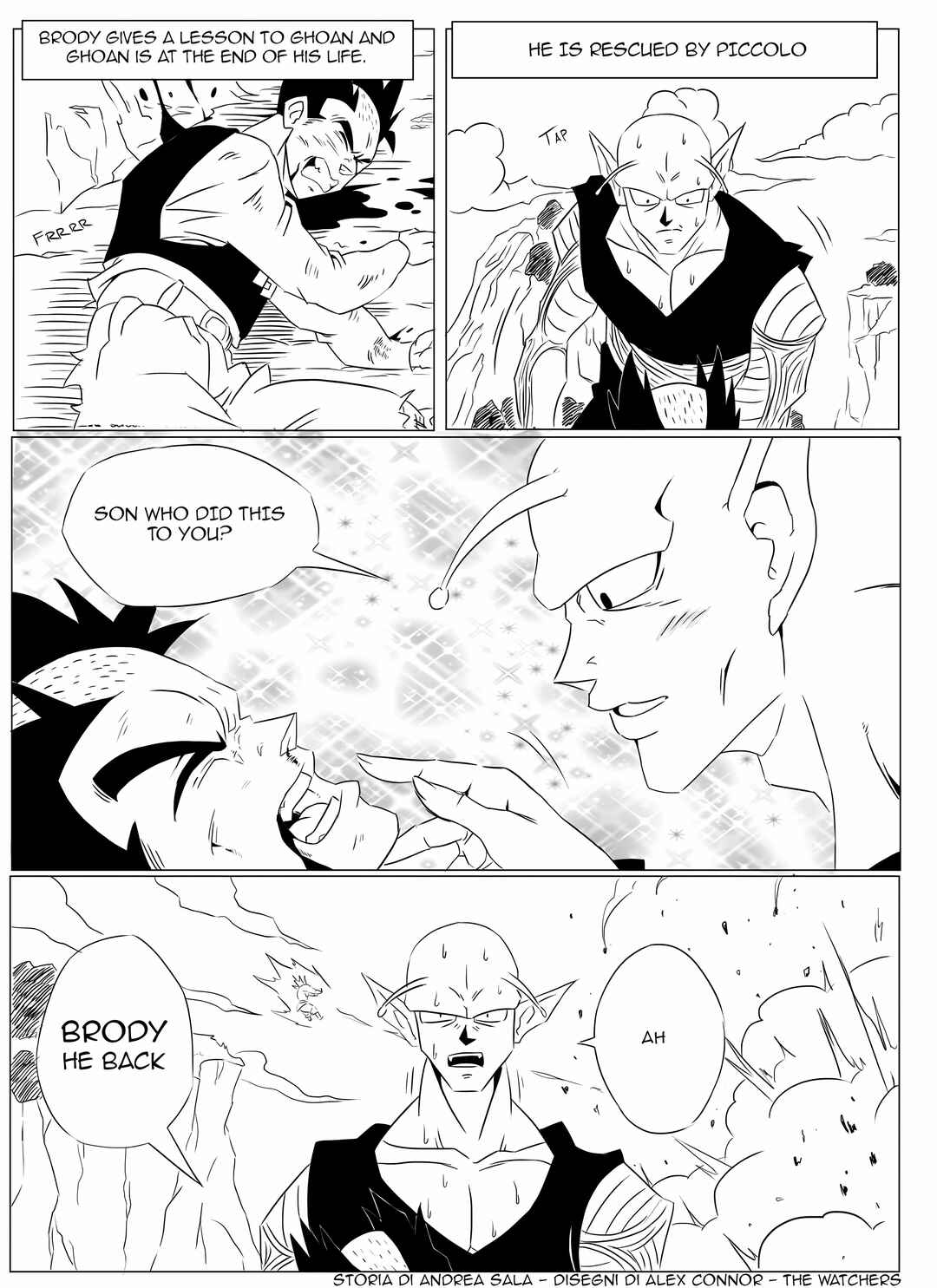 Dragon Ball Z - The Super Warrior Saiyan Warrior Chapter 1 - Page 10