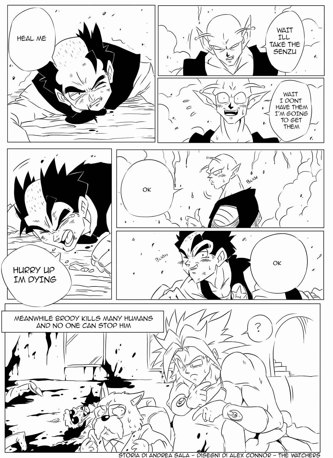 Dragon Ball Z - The Super Warrior Saiyan Warrior Chapter 1 - Page 11