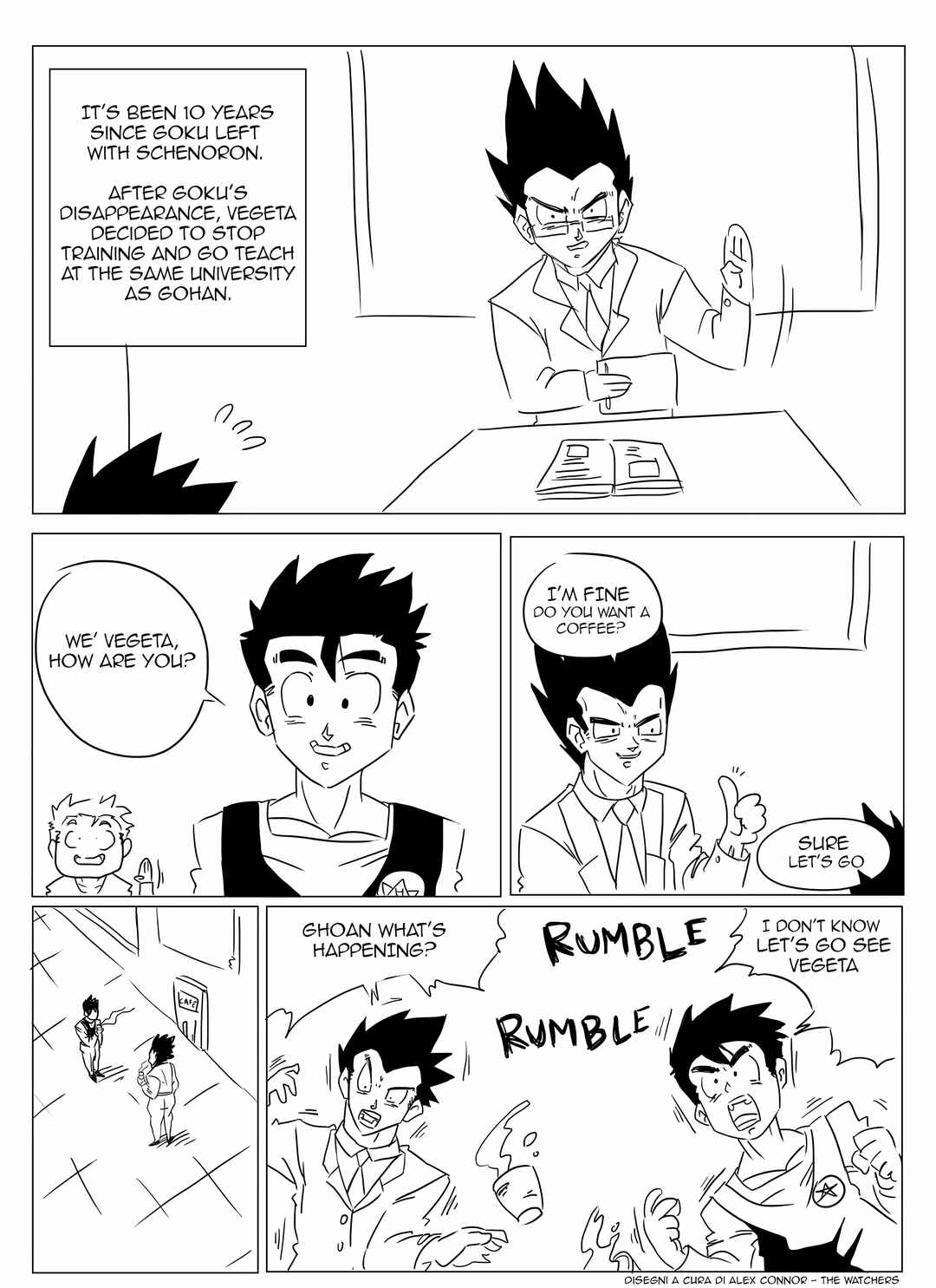 Dragon Ball Z - The Super Warrior Saiyan Warrior Chapter 1 - Page 3