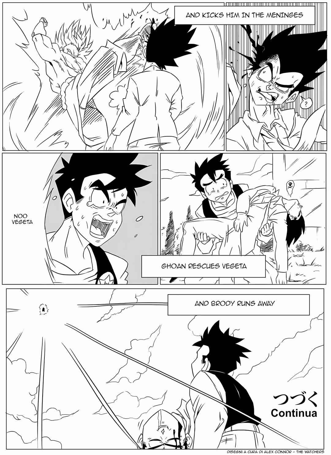 Dragon Ball Z - The Super Warrior Saiyan Warrior Chapter 1 - Page 6