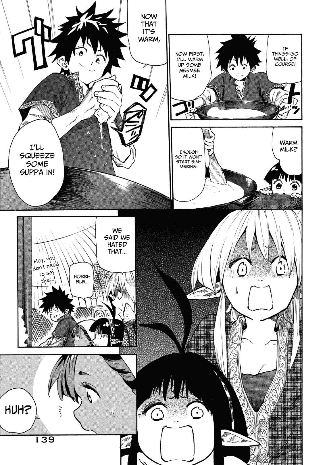 Mazumeshi Elf to Yuuboku gurashi Chapter 5 - Page 18