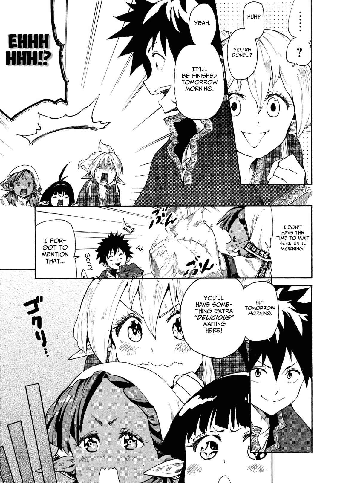 Mazumeshi Elf to Yuuboku gurashi Chapter 5 - Page 20