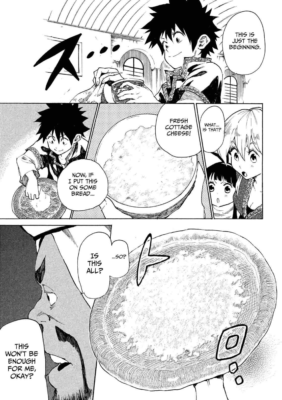 Mazumeshi Elf to Yuuboku gurashi Chapter 5 - Page 34