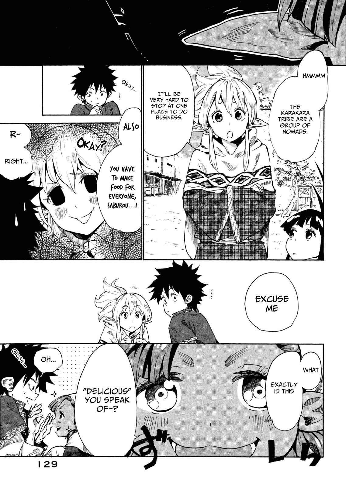 Mazumeshi Elf to Yuuboku gurashi Chapter 5 - Page 8
