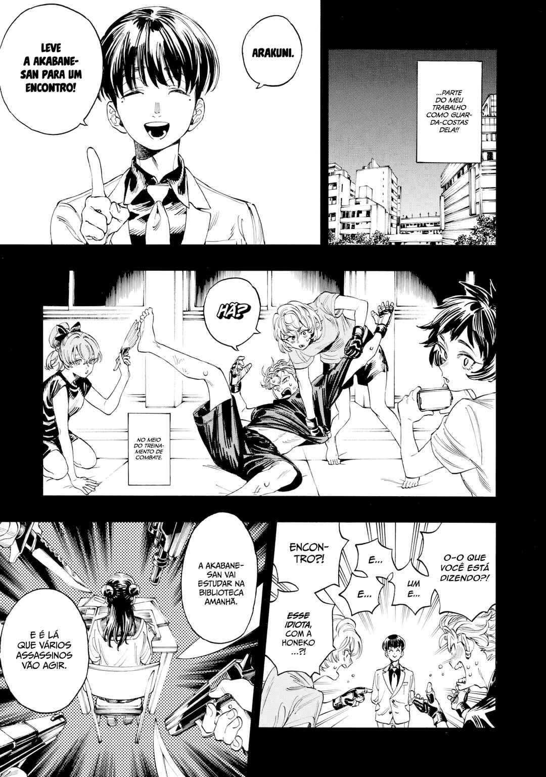 Akabane Honeko no Bodyguard Chapter 3 - Page 6
