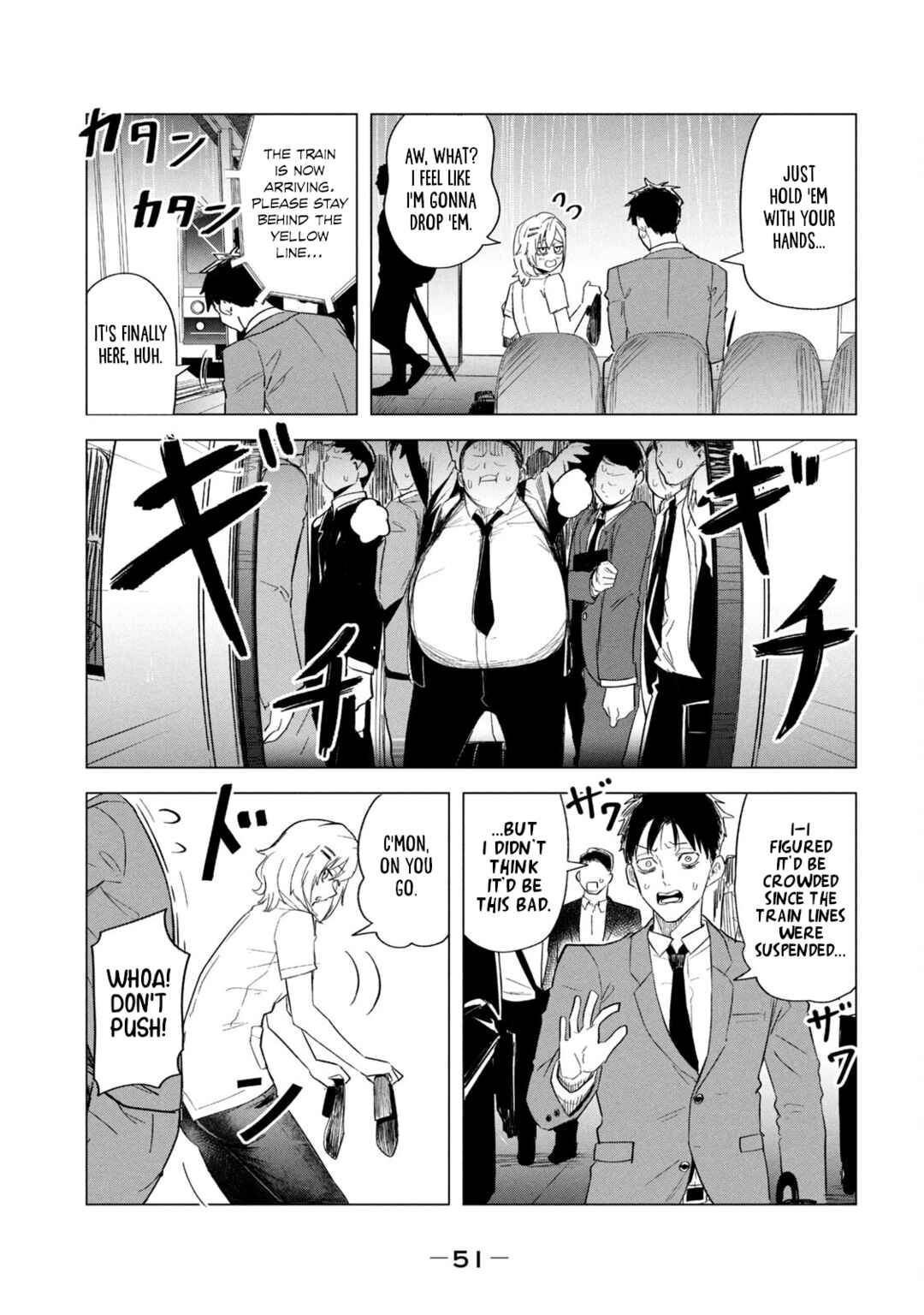 Asa no Tsuukin Densha de, Yatara to Hanashikakete Kuru Joshikousei. Chapter 3 - Page 11