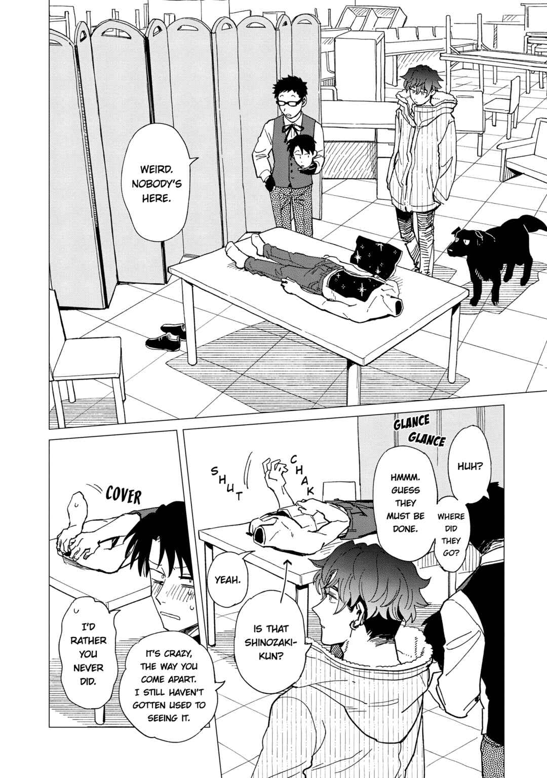 Shinozaki-kun no Mente Jijou Chapter 25 - Page 8