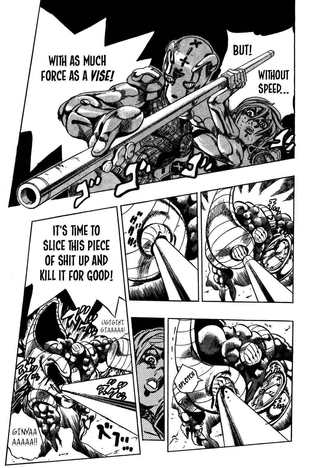 JoJo no Kimyou na Bouken: Part 5 - Ougon no Kaze Chapter 99 - Page 17