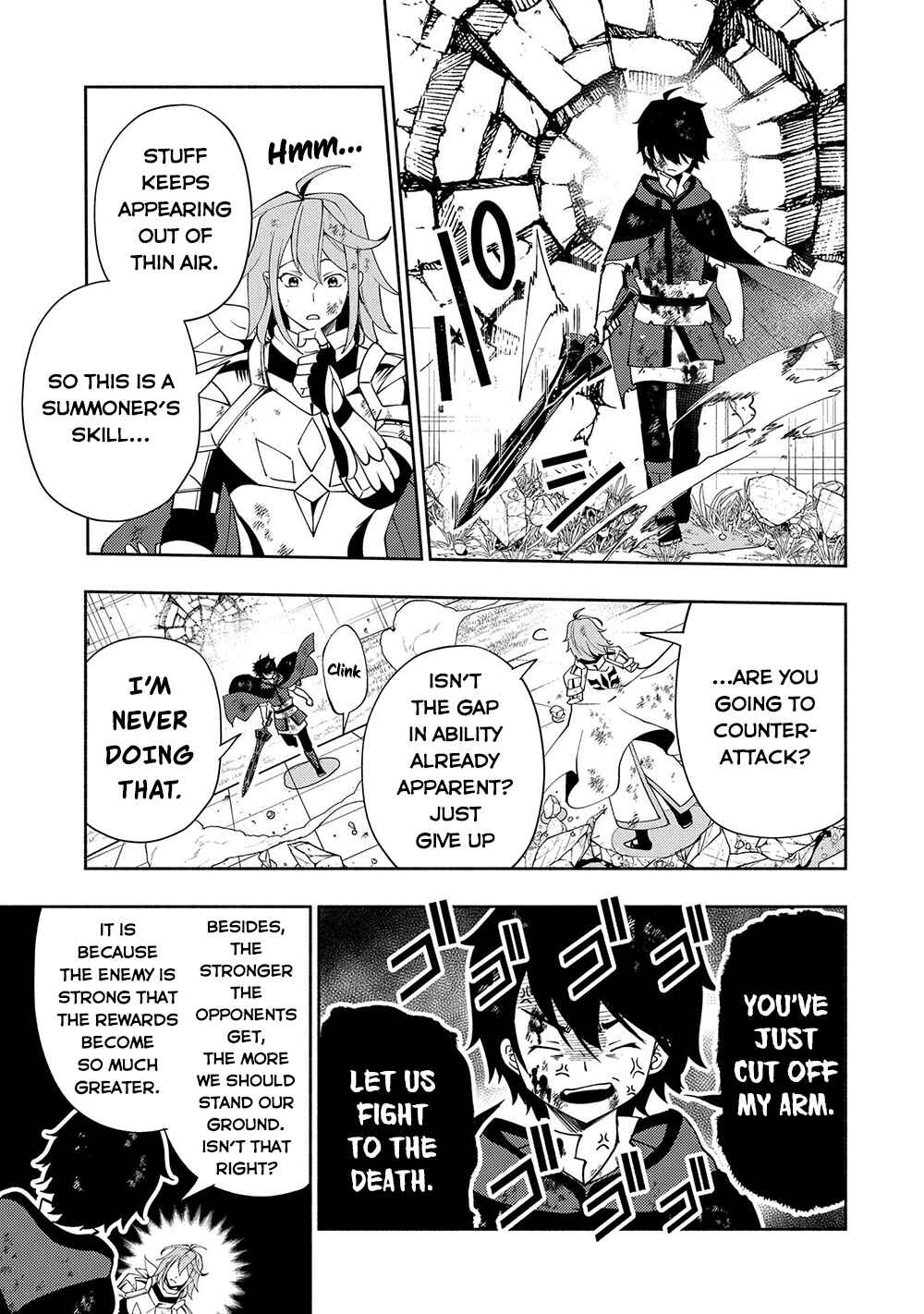 Hell Mode: Yarikomi Suki no Gamer wa Haisettei no Isekai de Musou Suru—Hajimari no Shoukanshi Chapter 39 - Page 11